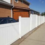 Vinyl Fence Installed in Gallax