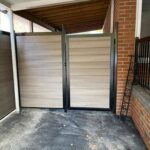 Vinyl Gate Installed in Stockton