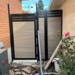 Vinyl Gate Installed in Waukegan