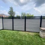 Aluminum Vinyl Fence Installed in Roosevelt