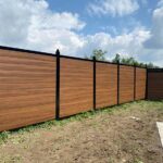 Aluminum Vinyl Fence Installed in Morson