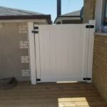 Vinyl Gate Installed in Elgin