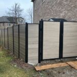 Vinyl Gate Installed in Joliet