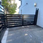 Horizontal Aluminum Fence Gates Installation in Big Springs