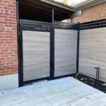 Vinyl Gate Installed in Mendota