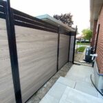 Aluminum Vinyl Fence Installed in Crane Lake