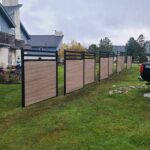 Aluminum Vinyl Fence Installed in Flanders
