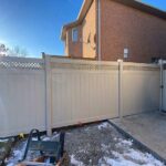 Vinyl Gate Installed in Pearl City