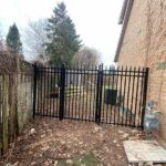 Aluminum Fence Gate installed in Lodge Grass