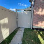 Vinyl Gate Installed in Lanark