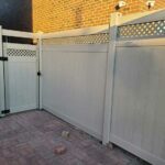 Vinyl Gate Installed in Savanna