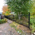 Aluminum Picket Fence Installed in Arkansas