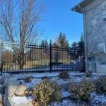 Aluminum Picket Fence Installed in Chicago-USA