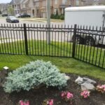 Aluminum Picket Fence Installed in Dallas