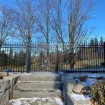 Aluminum Picket Fence Installed in Lubbock