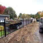 Aluminum Picket Fence Installed in Medford