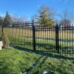 Aluminum Picket Fence Installed in Naperville