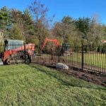 Aluminum Picket Fence Installed in Texas