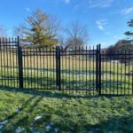 Aluminum Picket Fence Installed in Williston