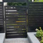 Aluminum Semi Privacy Fence Installed in Athens