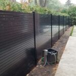 Aluminum Semi Privacy Fence Installed in Boonville
