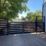 Aluminum Semi Privacy Fence Installed in Elizabethtown