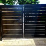 Aluminum Semi Privacy Fence Installed in Murray