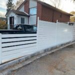 Aluminum Semi Privacy Fence Installed in Sparta