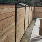 Aluminum Wood Fence installed in Milledgeville-USA