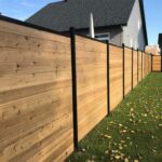 Aluminum Wood Fence installed in Thomson