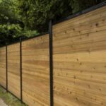 Aluminum Wood Fence installed in Vidalia