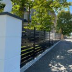 Horizontal Aluminum Fence Installed in Beavercreek