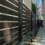 Horizontal Aluminum Fence Installed in Beavercreek Ohio USA