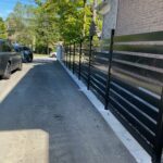 Horizontal Aluminum Fence Installed in Beavercreek USA