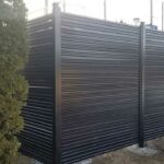 Horizontal Aluminum Fence Installed in Bowling Green