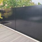 Horizontal Aluminum Fence Installed in Fort Wayne