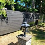 Horizontal Aluminum Fence Installed in Lexington