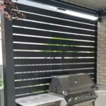 Horizontal Aluminum Fence Installed in Pittsburgh