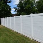 Horizontal Vinyl Fence