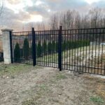 Palisade Aluminum Fence Installed in Seaford