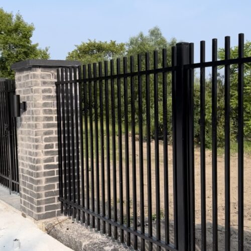 aluminum palisade fence