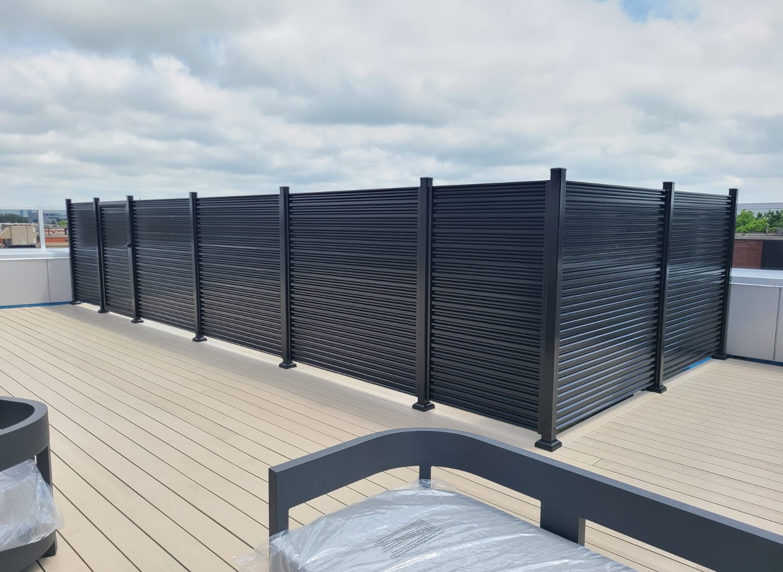 aluminum privacy fence usa