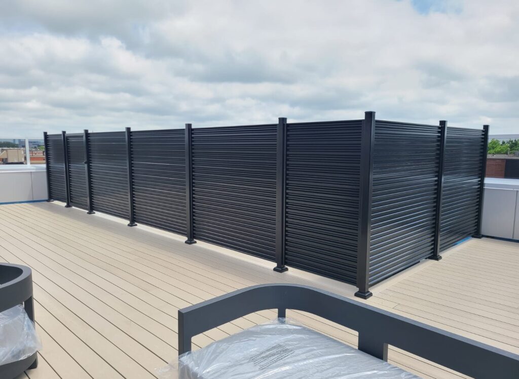 aluminum privacy fence usa